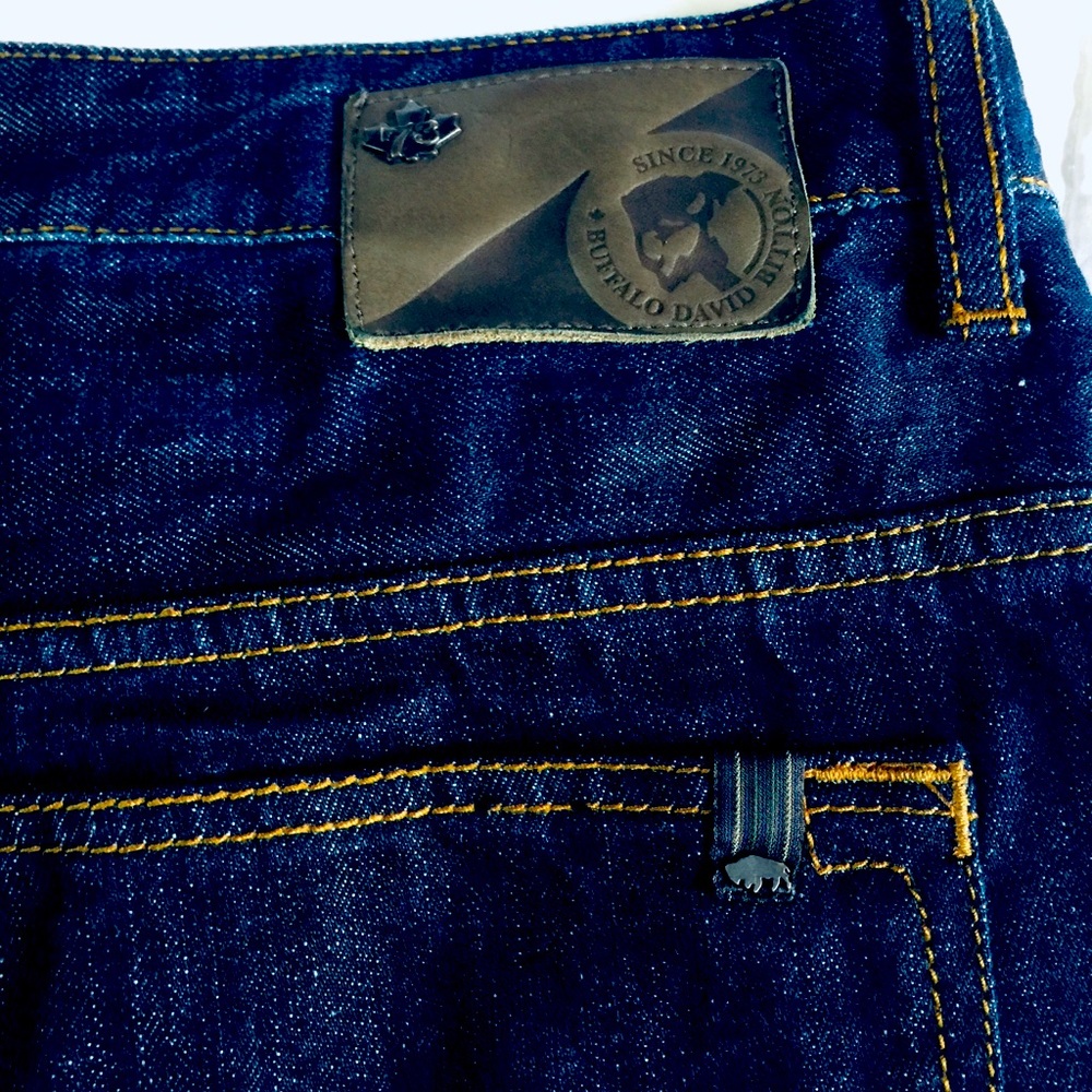 Buffalo David Bitton Six Basic Slim Straight Blue - image 7